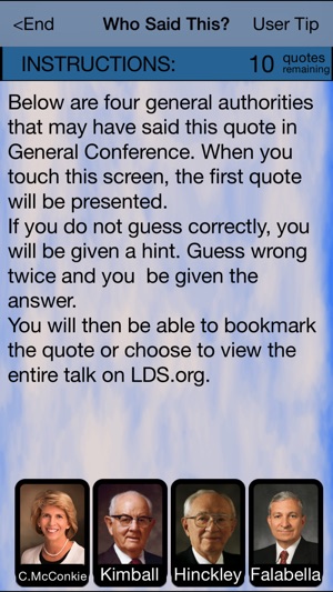 Who Said This in Conference (LDS GEN CONF)(圖3)-速報App