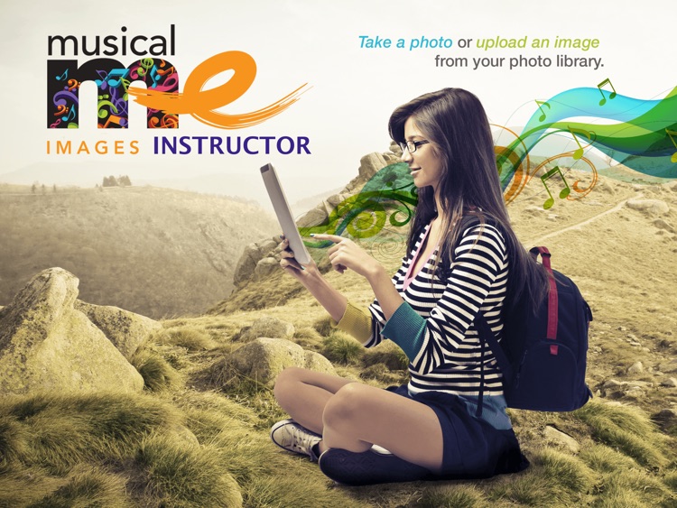 MusicalMe Images Instructor with Keyboard