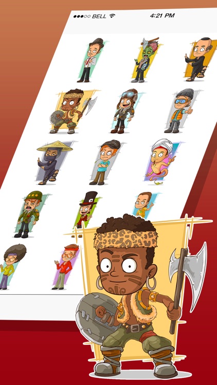 Mr.Sam Professions Stickers