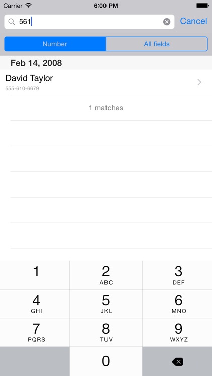 Contacts by creation date and advanced search screenshot-3