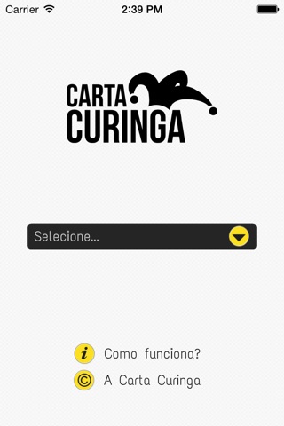 Carta Curinga screenshot 2
