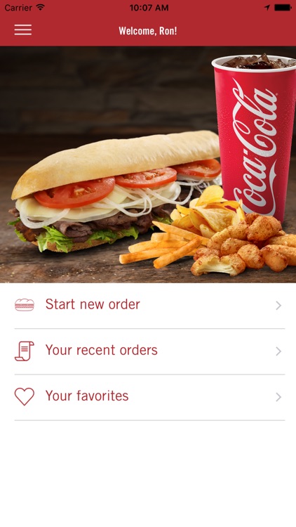 Cousins Subs Ordering