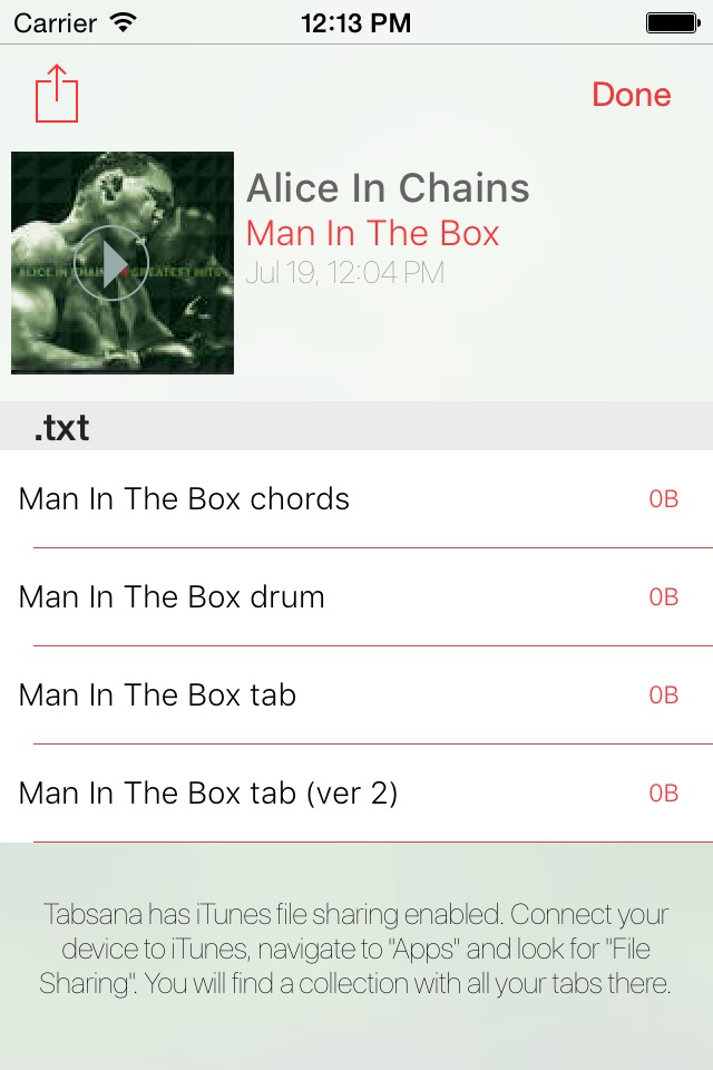 Tabsana - Tabs identifier and chords finder screenshot 4