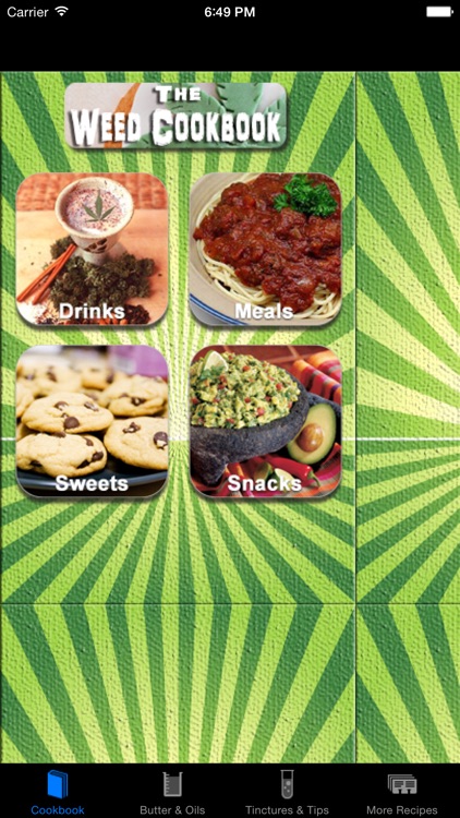 Weed Cookbook - Medical Marijuana Recipes & Cookin screenshot-1