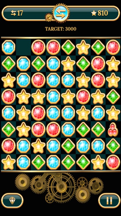 The Diamond Stars And Jewel Match Puzzle Game screenshot-4