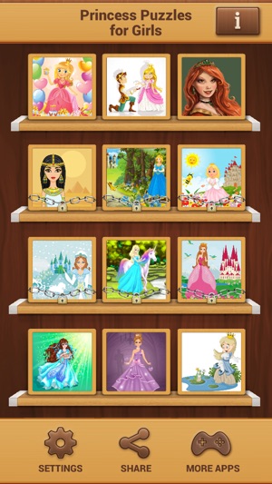 Princess Puzzles for Girls - Jigsaw Puzz