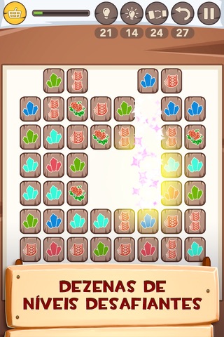 Three In A Row Majong - Indian Tiles screenshot 2