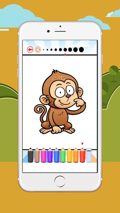 Safari World Coloring Book for Kids : All Pages colorful Game
