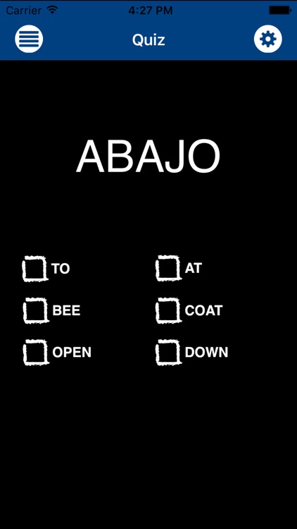 Alumno: Spanish Flashcards