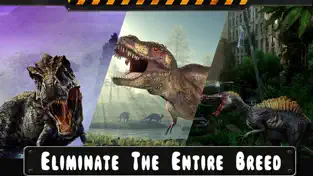 Captura de Pantalla 1 Jurassic Sniper Rex Hunter - Dinosaur Mammoth Park iphone