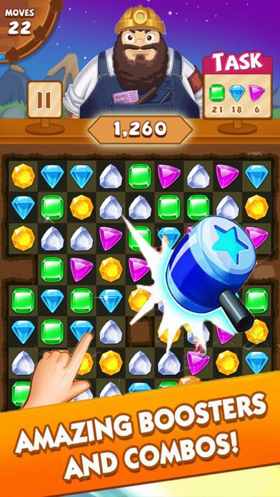 Jewels Rush Adventure screenshot 2