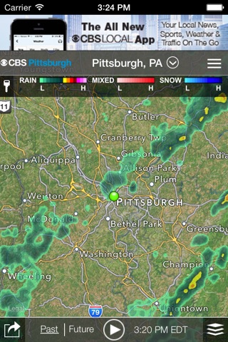 CBS Pittsburgh Weather screenshot 2