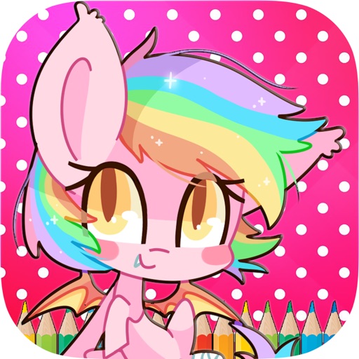 Little Pony Coloring Book Princess Painting - Preschool Toddlers Kids For Drawing iOS App