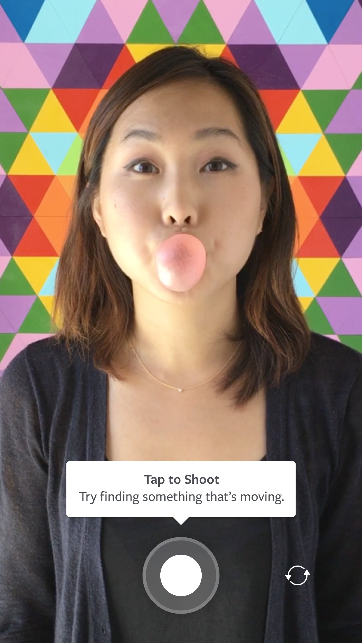Screenshot do app Boomerang from Instagram