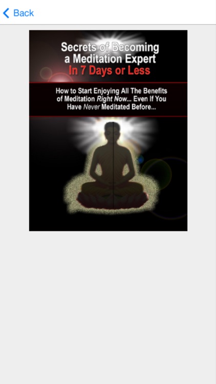 Meditation Tips - Learn How to Do Meditation screenshot-3