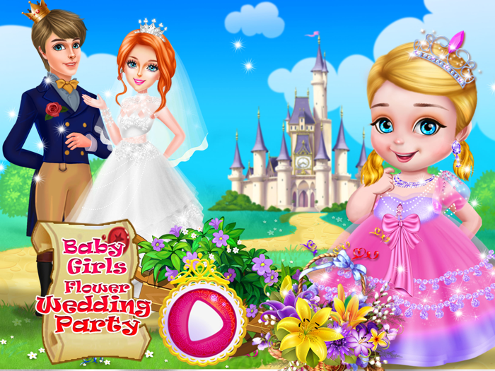 Baby Girls Flower Wedding Party