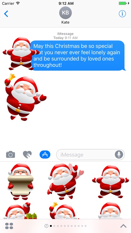 Santa Claus - Christmas Sticker #1