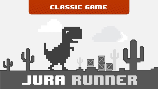 Jura Runner - The Jumping Chrome Dinosau