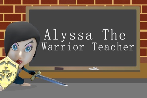 Alyssa The Warrior Teacher - blade fight screenshot 2