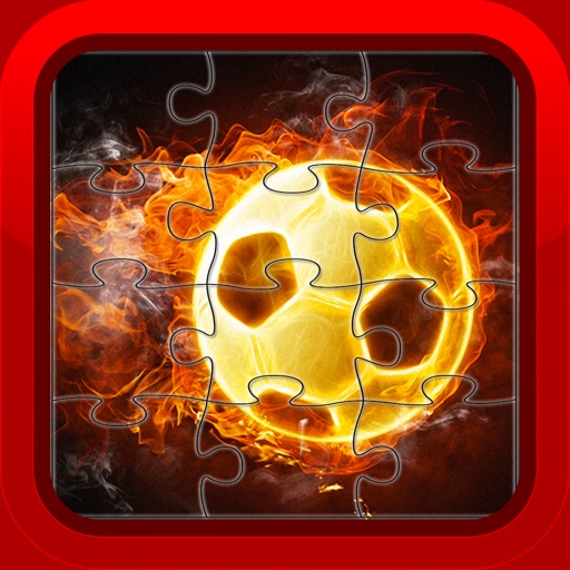 Football Soccer Sport Jigsaw Puzzle Games for Kids iOS App