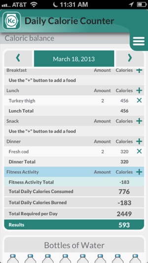 My Ideal Weight: Diet tracker and calorie counter(圖2)-速報App