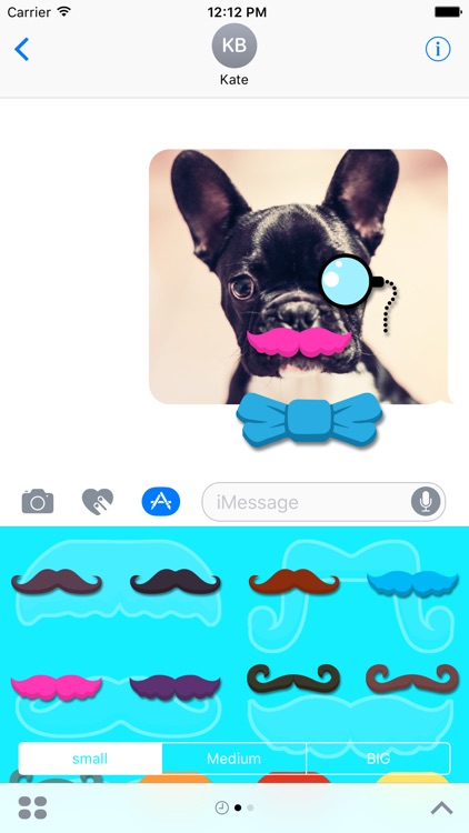 Mustachio Stickers