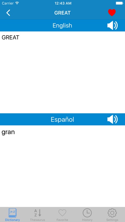 Spanish to English & English to Spanish Dictionary screenshot-3