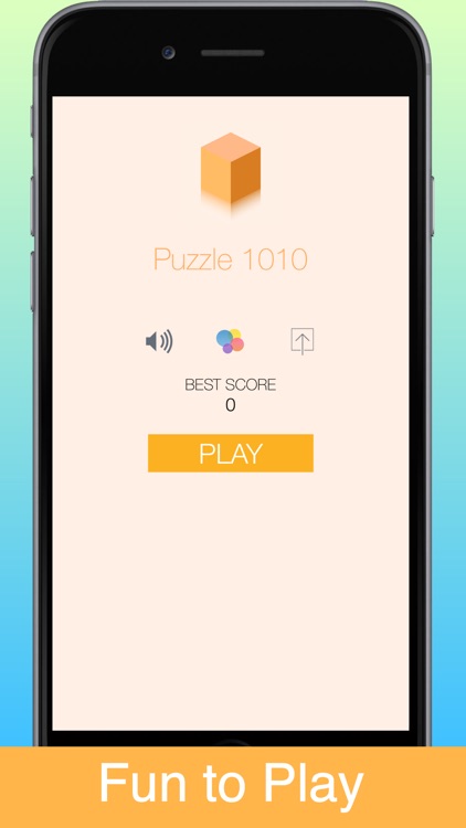 Puzzle Block game 10x10 plus tiles brain train fun