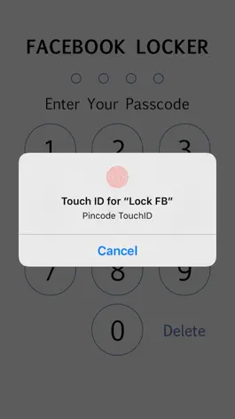 Game screenshot Lock for Facebook - Passcode and Touch id mod apk