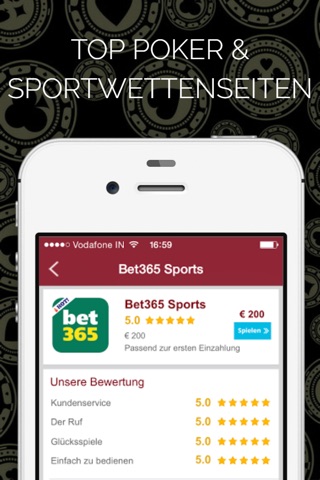Casino Echtgeld Bonus App - Online Startguthaben screenshot 3