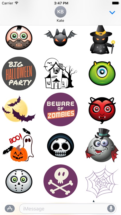 Halloween Stickers and Costumes for iMessage