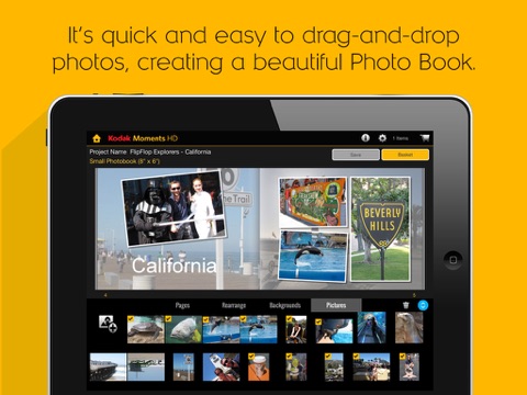 KODAK MOMENTS HD Tablet App. screenshot 3