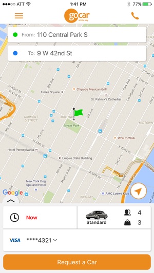 GoCar - New York Car Service(圖3)-速報App