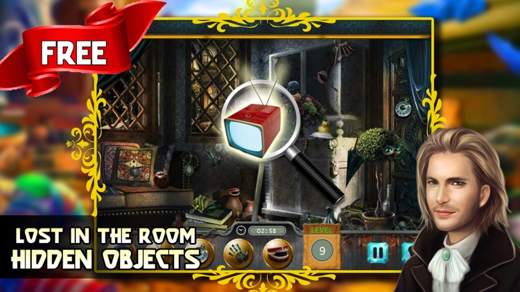 Free Hidden Object Games Lost In The Room screenshot-3