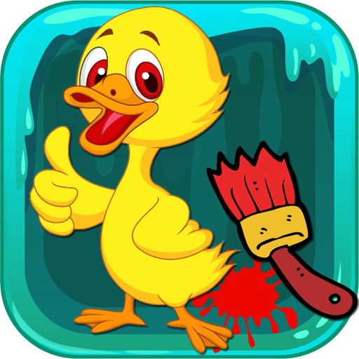 Colouring Book Free Duck iOS App