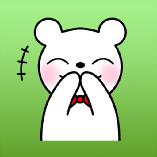 Animated Bow Tie Bear Sticker Pack for iMessage icon
