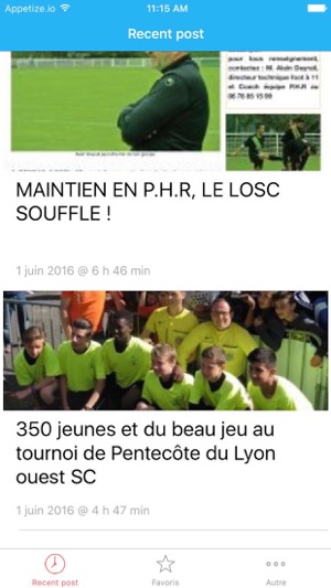 Lyon Ouest Sporting Club(圖1)-速報App