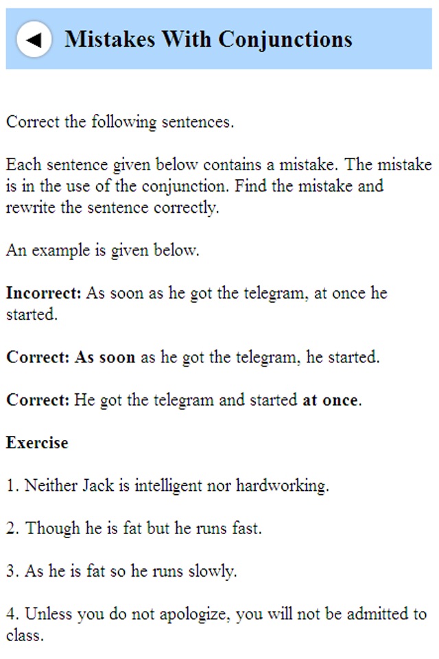 Common Mistakes in English screenshot 3
