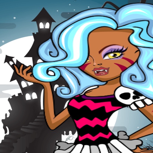Monster Girl High Princess Cute Dress Up Free Game iOS App