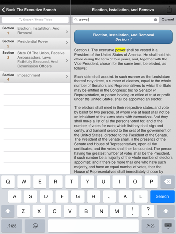 Screenshot #6 pour U.S. Federal Regulations