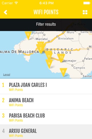 Mallorca WiFi Guía de Viaje screenshot 2