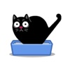 Cat Power Cute Sticker for iMessage