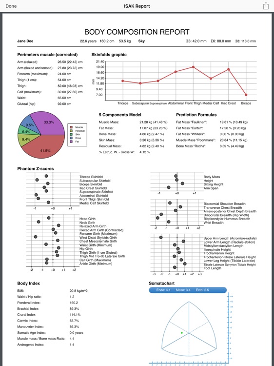 Anthropometric iTool screenshot-3