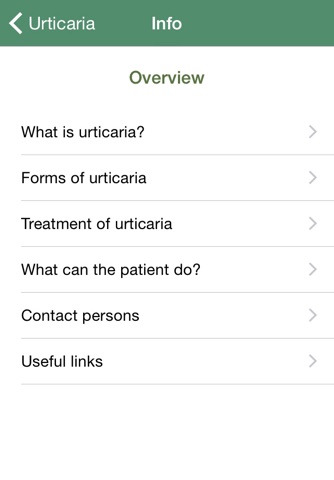 Urticaria screenshot 2
