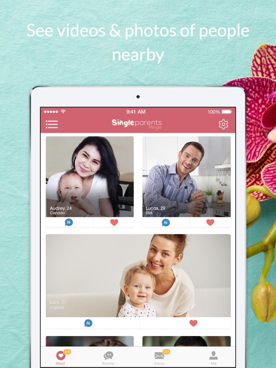 Single Parents Mingle - Divorced Dating App