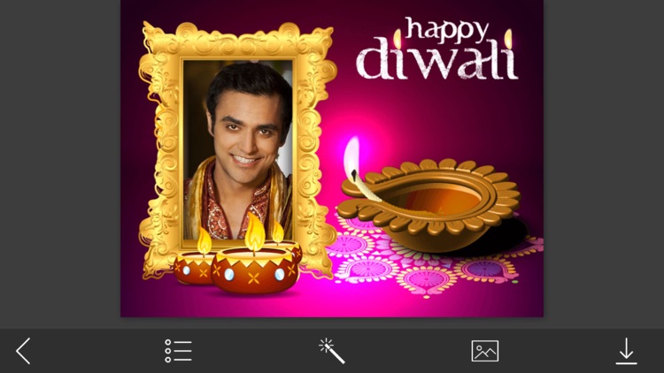 Diwali Photo Frame - New year