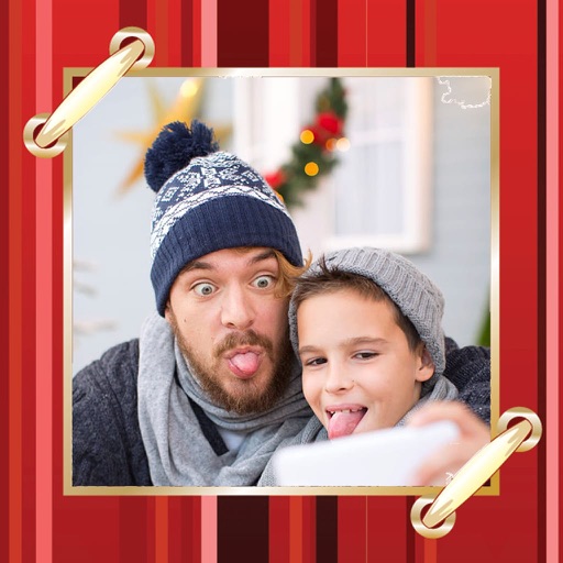 Holiday Xmas Picture Frame Icon