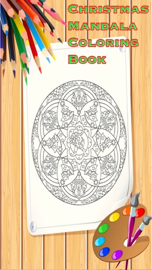 Mandala Coloring Book - Christmas collection(圖2)-速報App