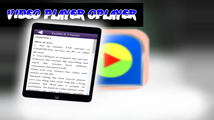 App Guide for Video player OPlayer