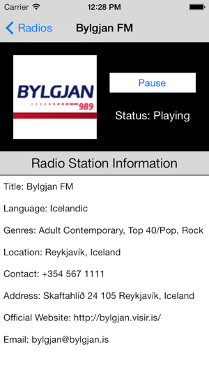 Iceland Radio Live Player (Icelandic, Ísland)(圖4)-速報App